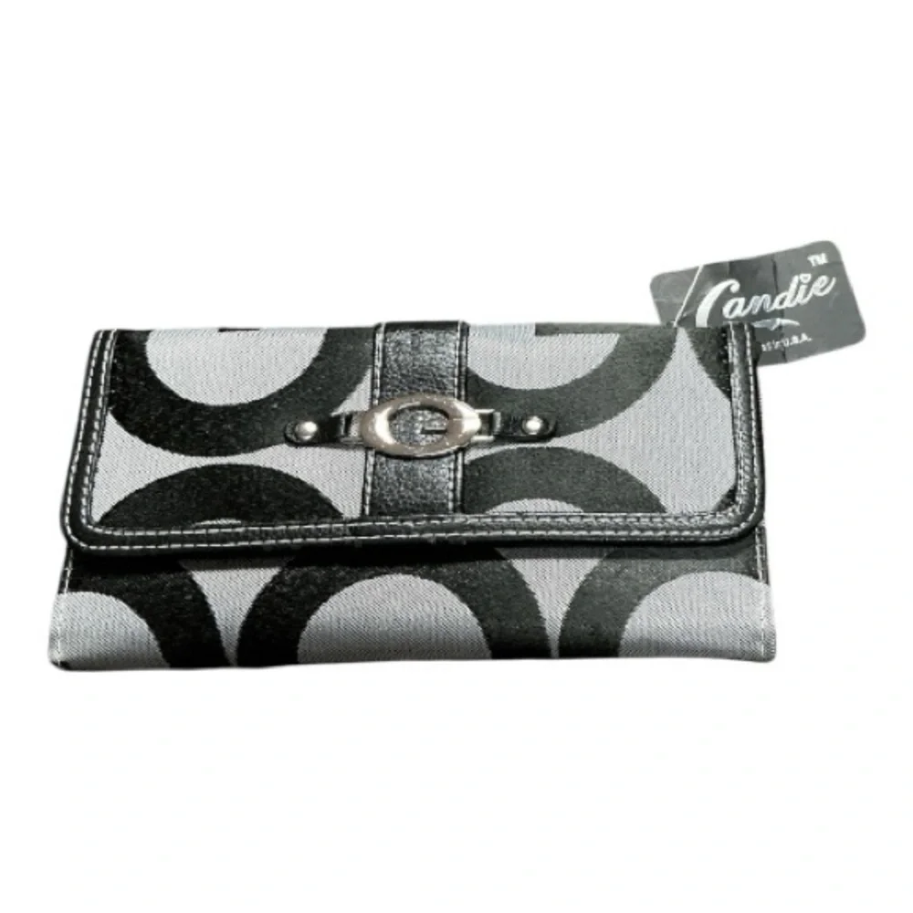 Candie - NWT -  Monochrome Patterned Women's Wallet